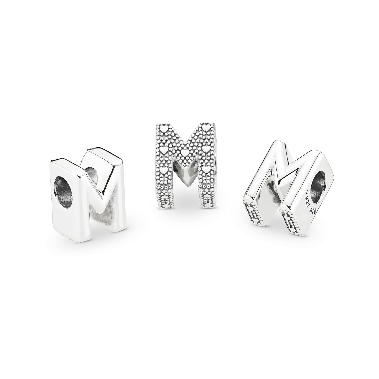 Pandora Letter M Alphabet Charm