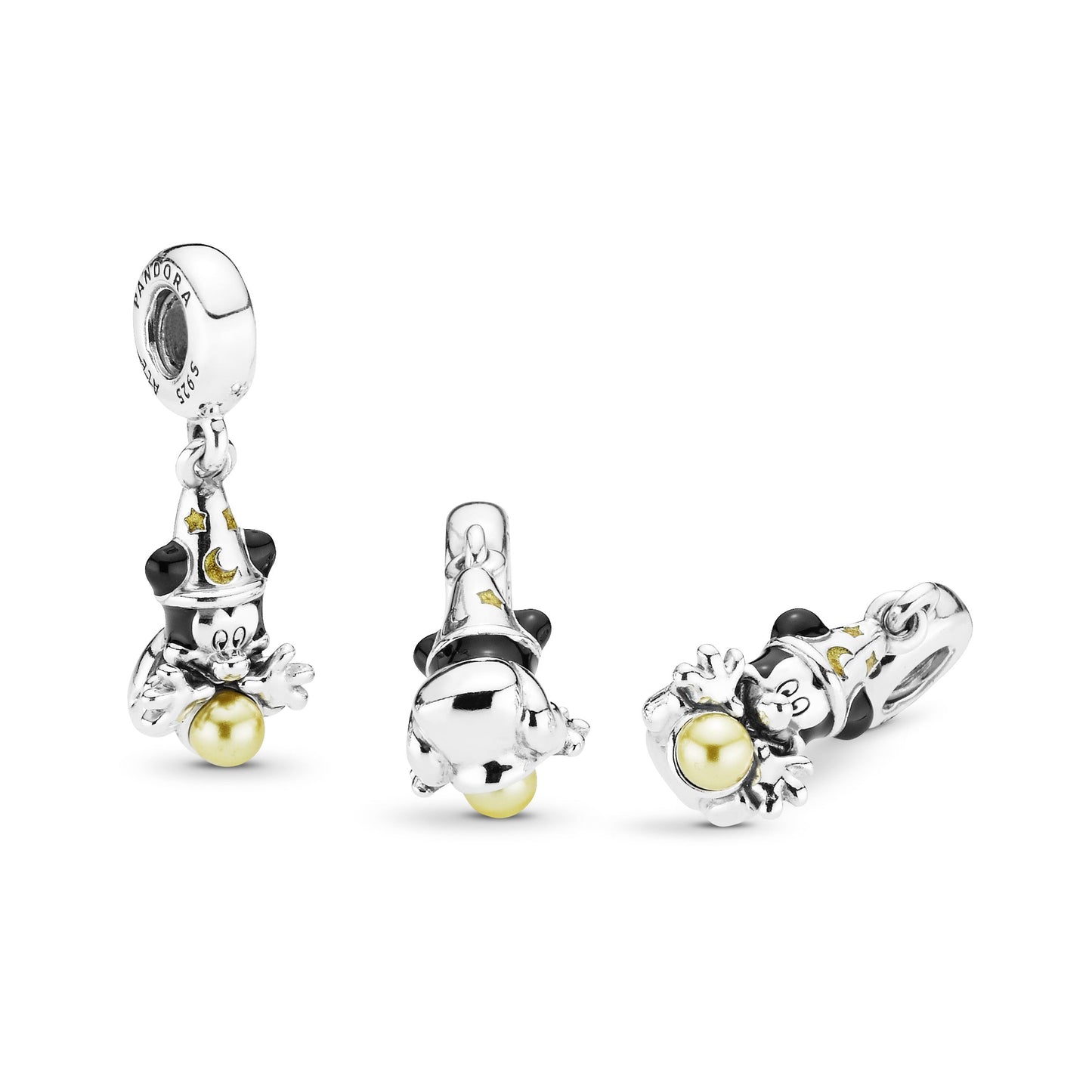 Pandora Disney Fantasia Sorcerer Mickey Mouse Dangle Charm