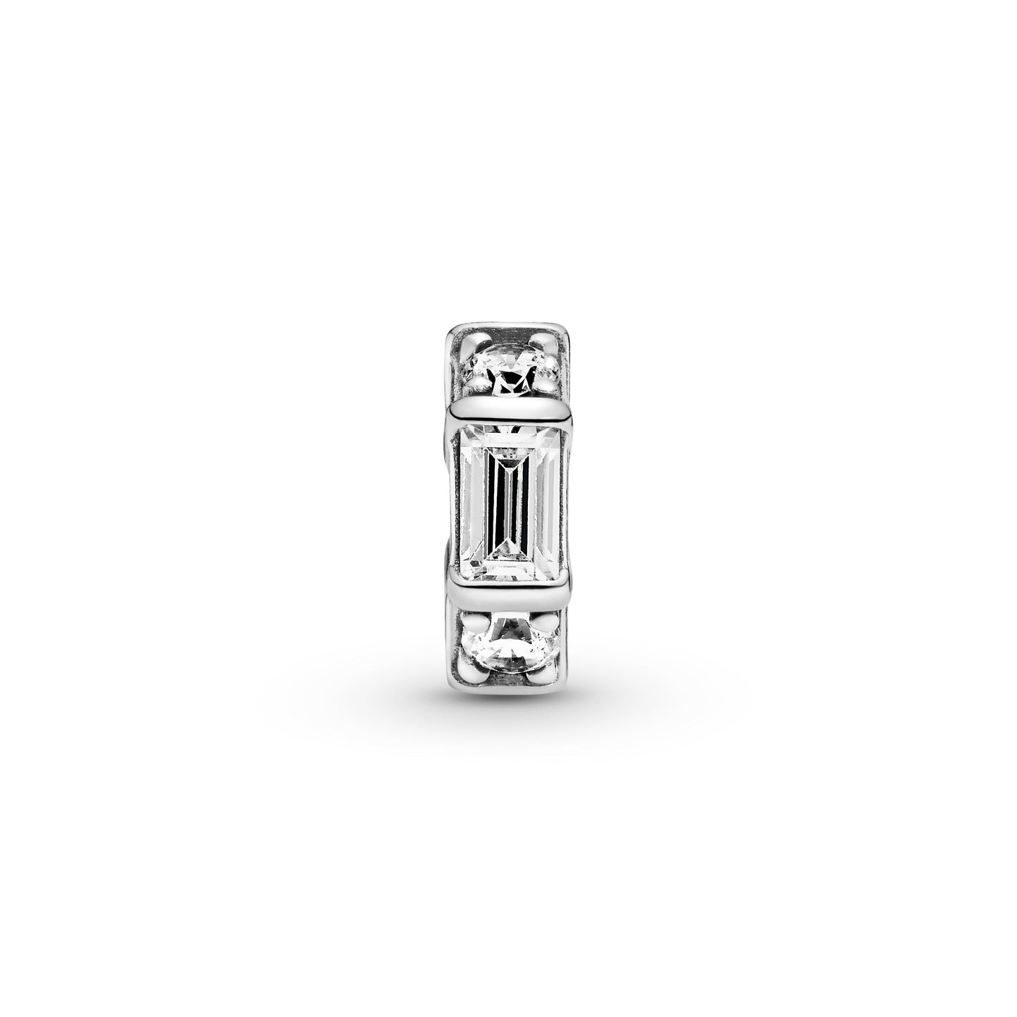 Pandora Clear Ice Cube Spacer Charm