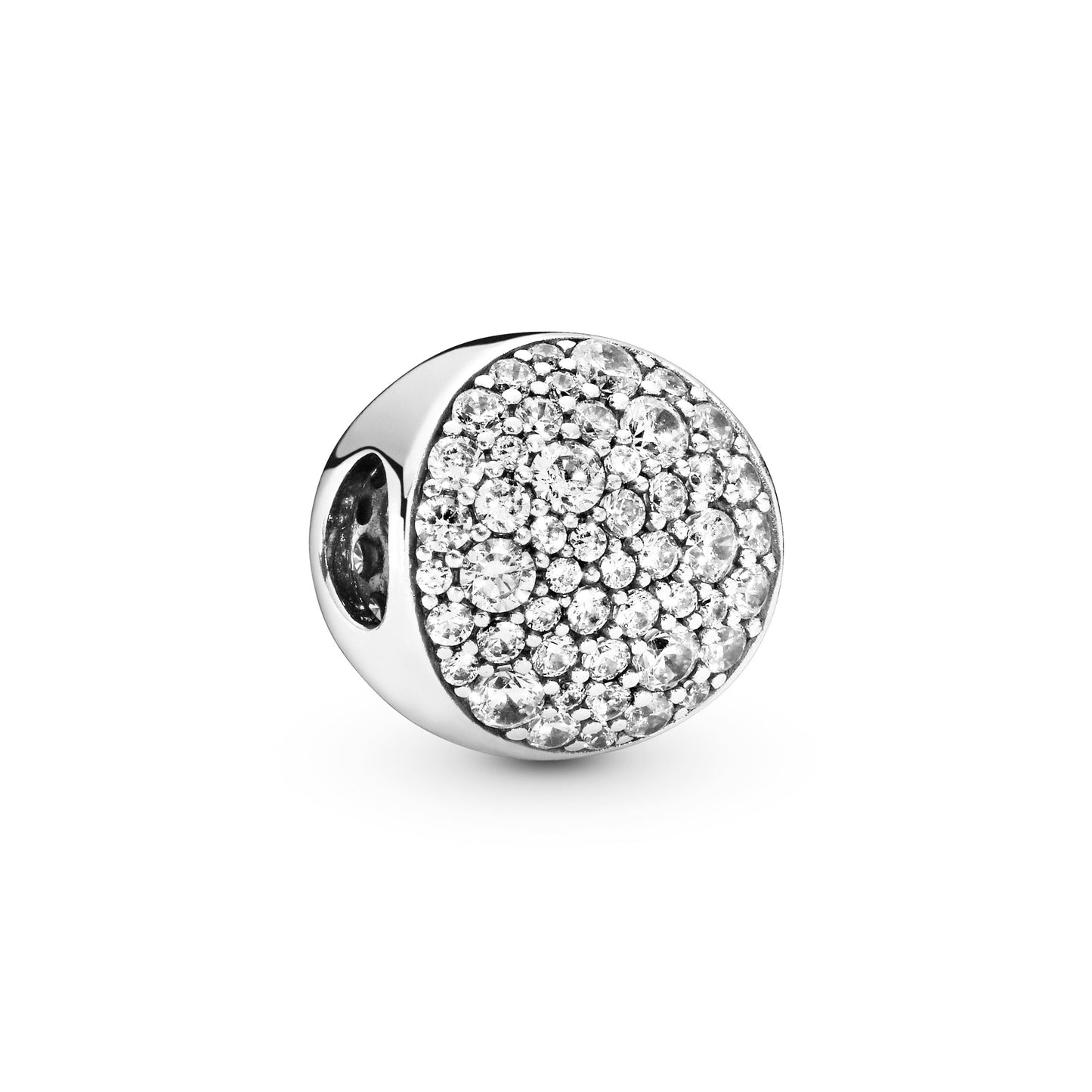 Pandora Round Pave Charm