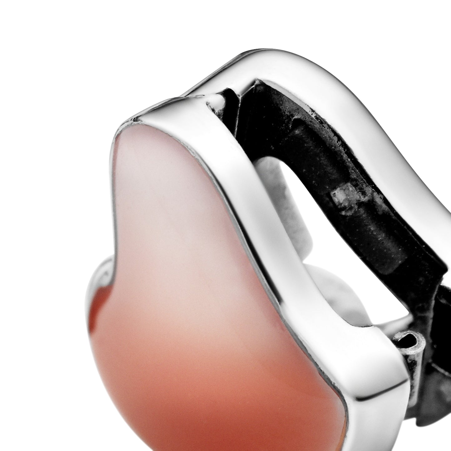 Pandora Asymmetrical Heart Clip Charm