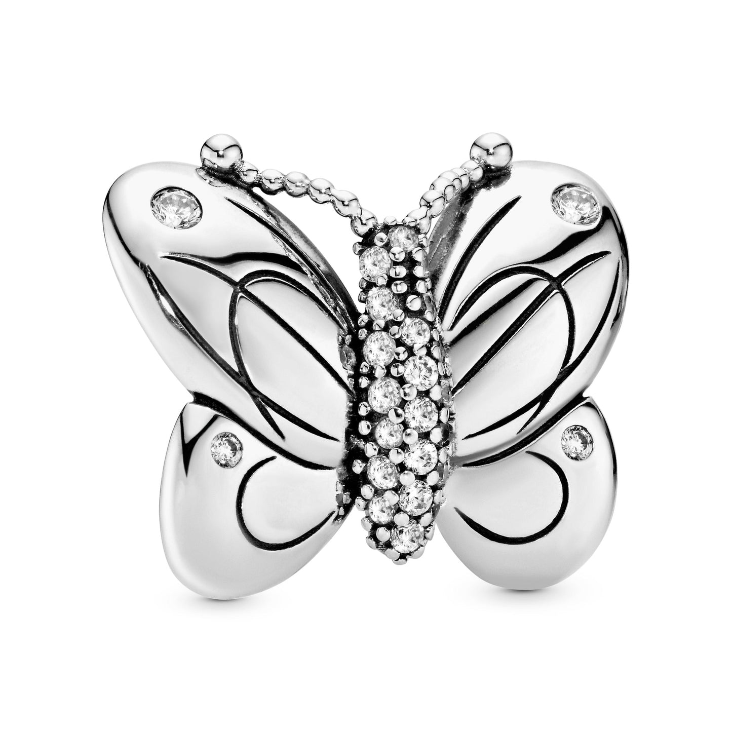 Pandora Oversized Butterfly Clip Charm