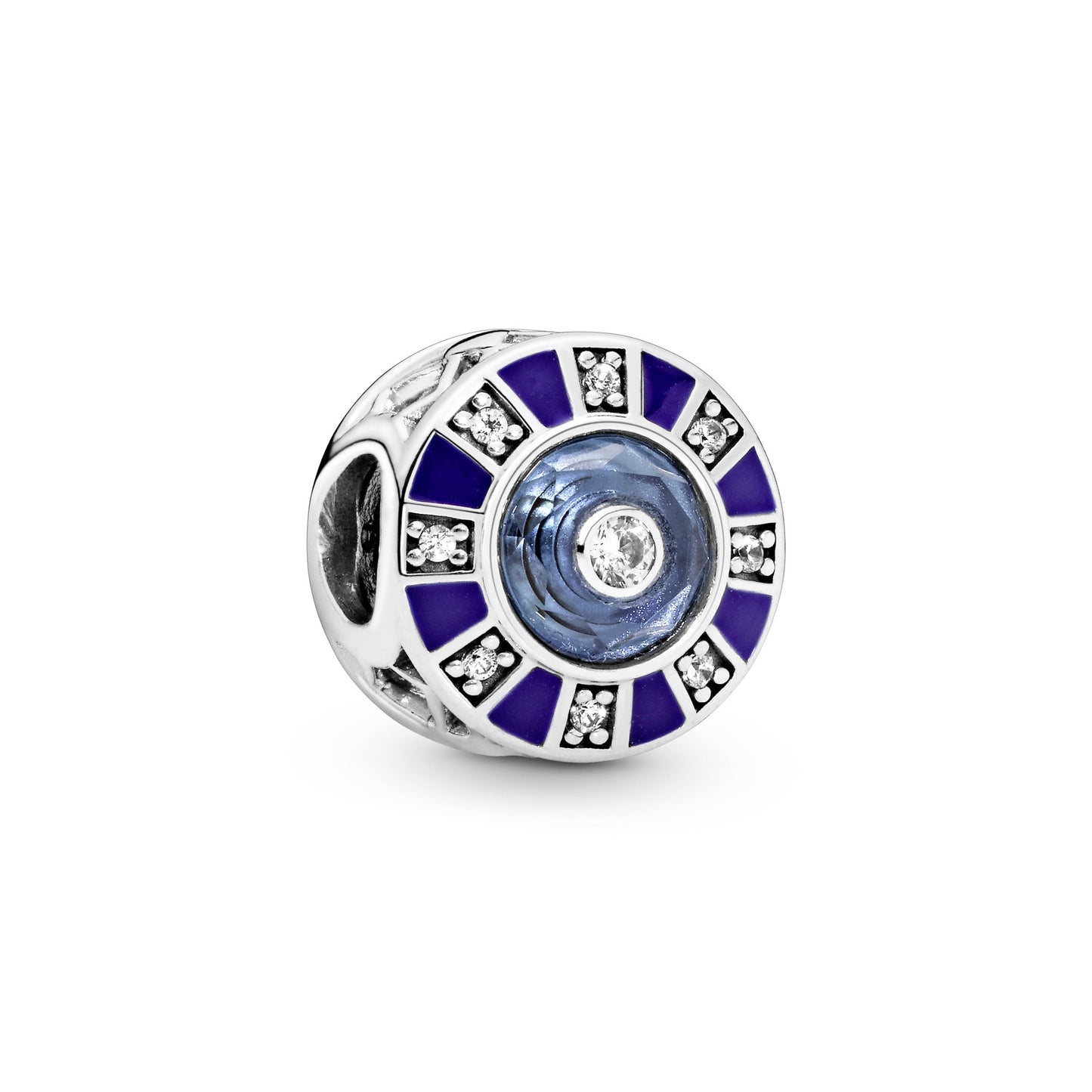 Pandora Blue Mosaic Charm
