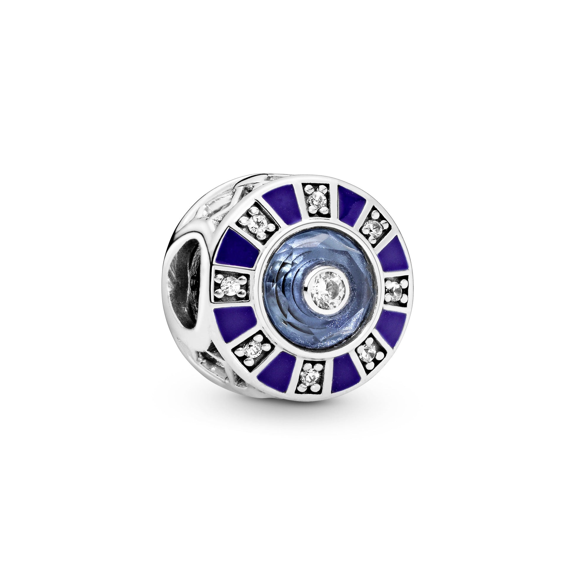 Pandora Blue Mosaic Charm