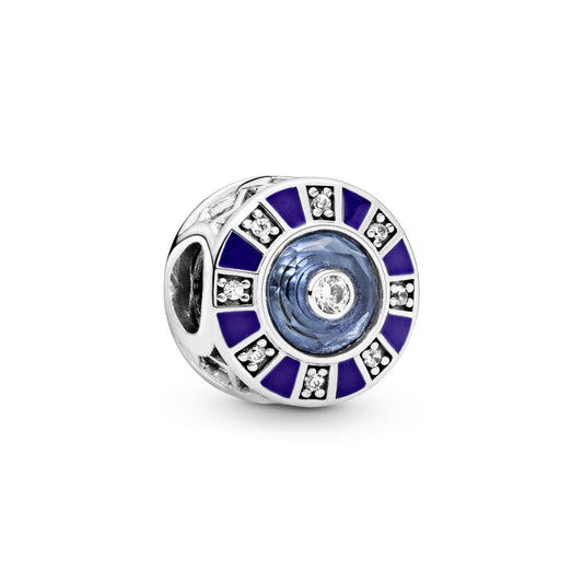 Pandora Blue Mosaic Charm