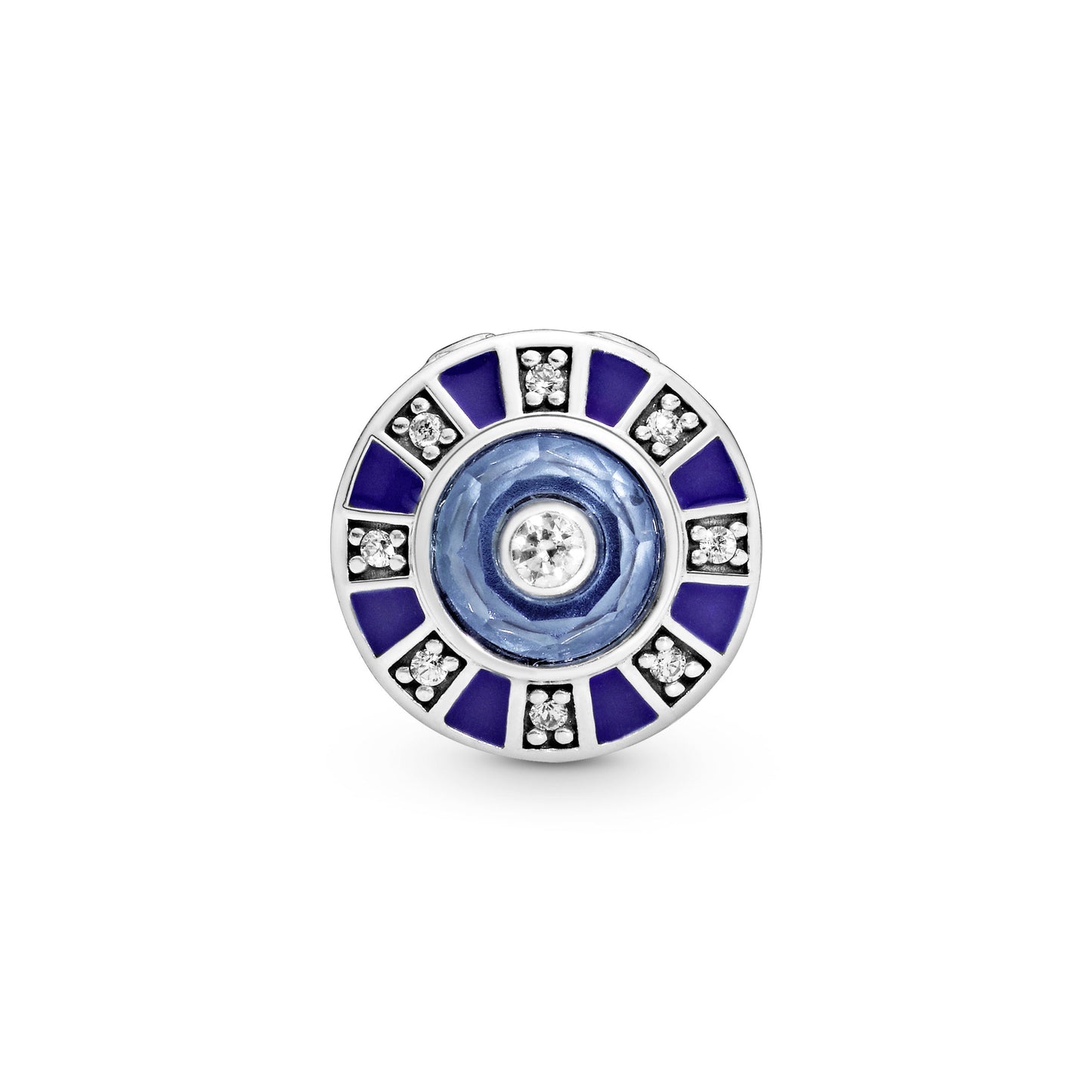 Pandora Blue Mosaic Charm