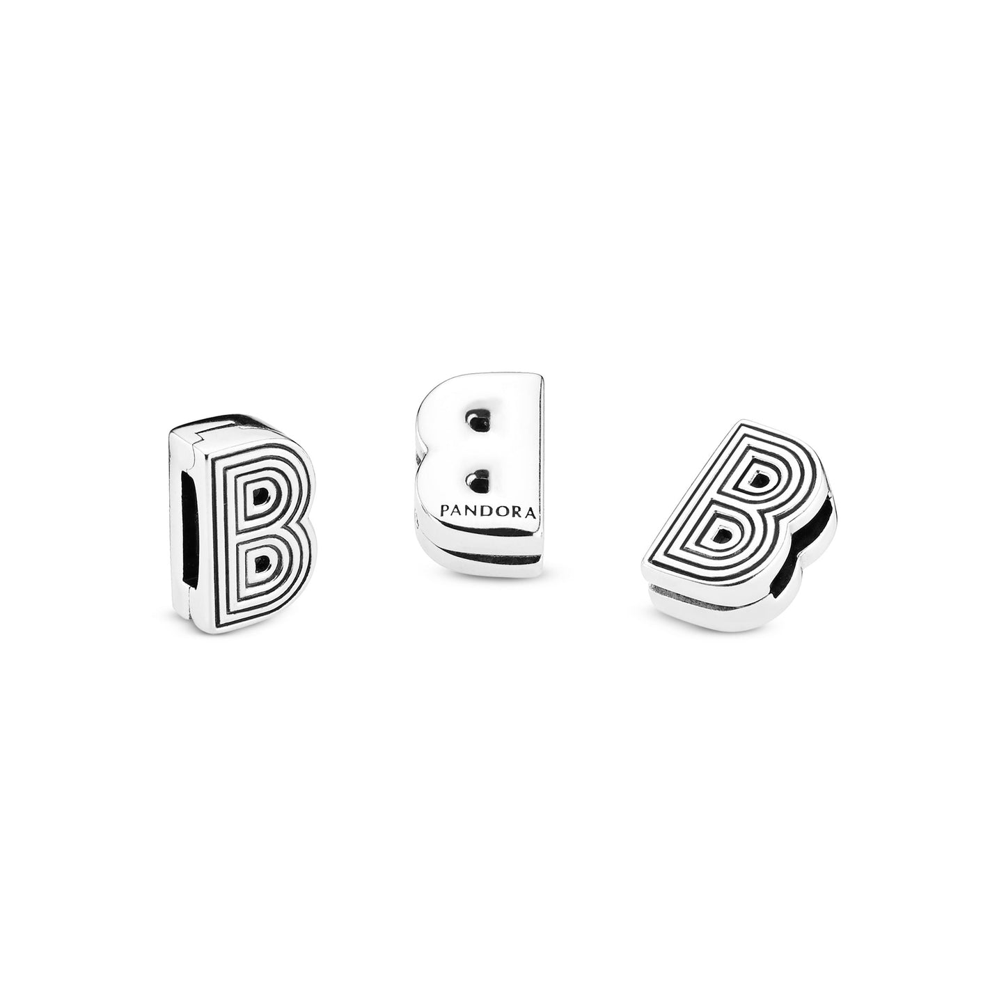 Pandora Letter B Clip Charm