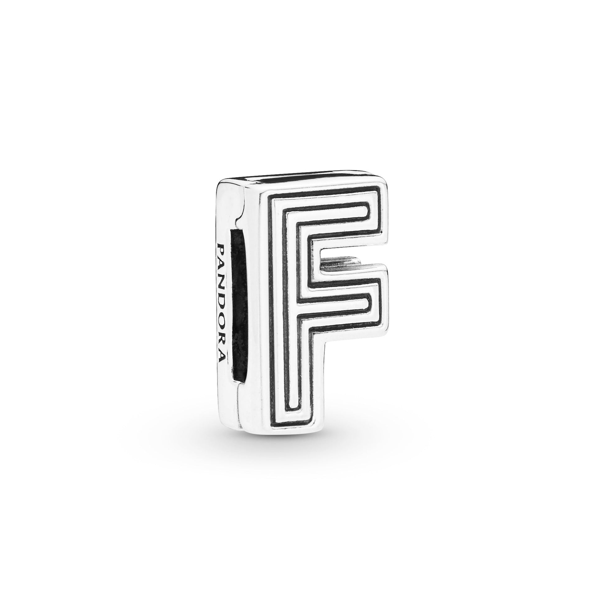 Pandora Letter F Clip Charm