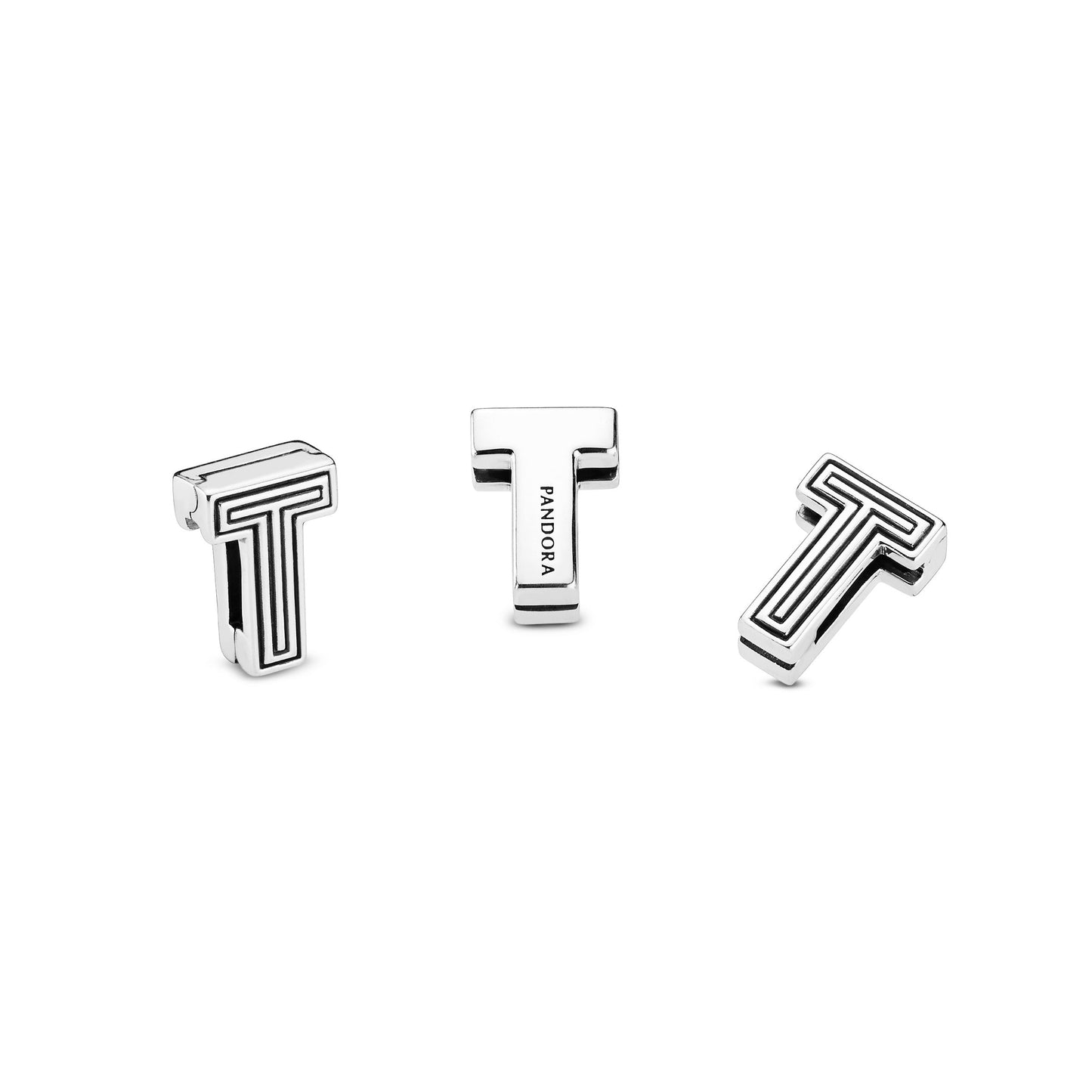 Pandora Letter T Clip Charm