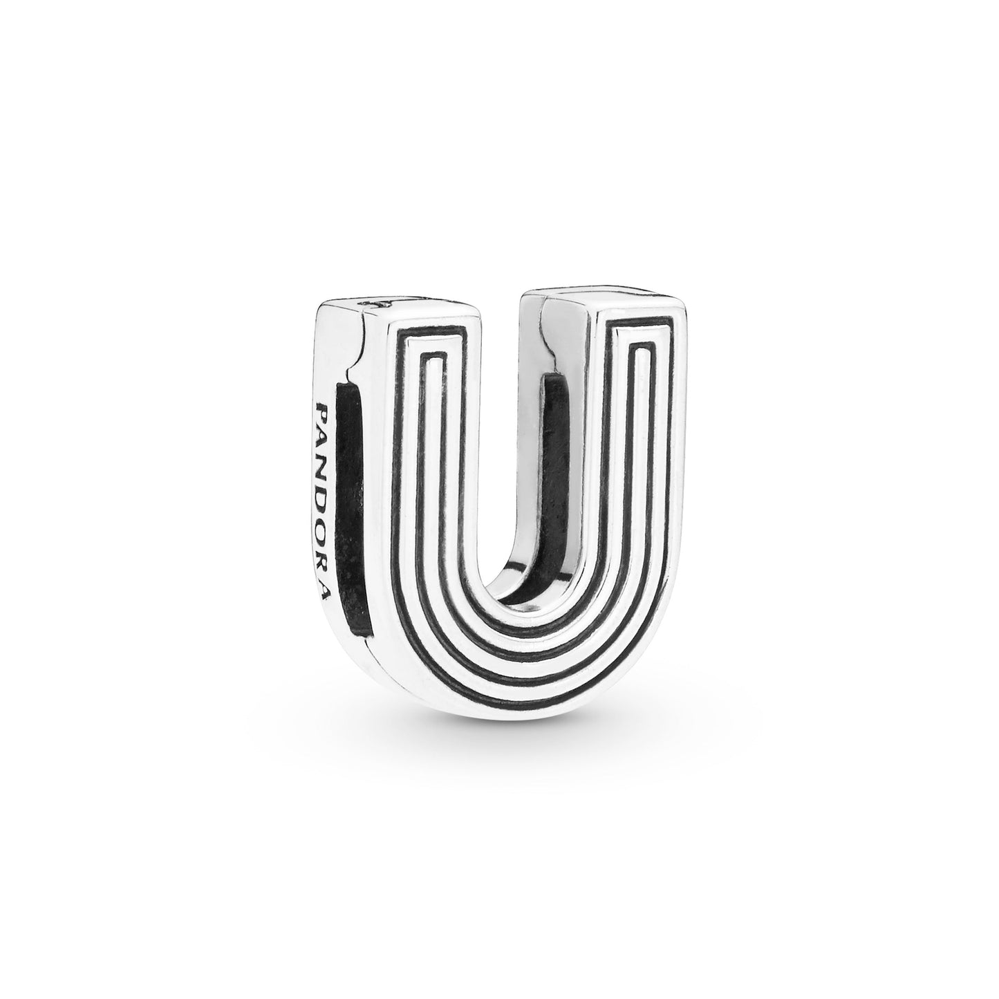 Pandora Letter U Clip Charm