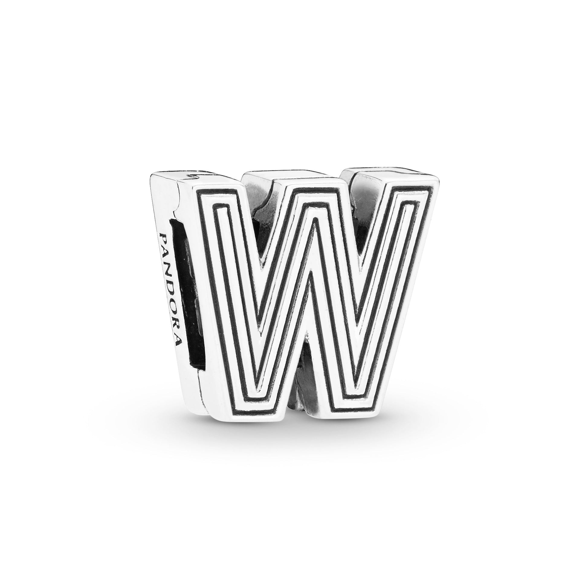 Pandora Letter W Clip Charm