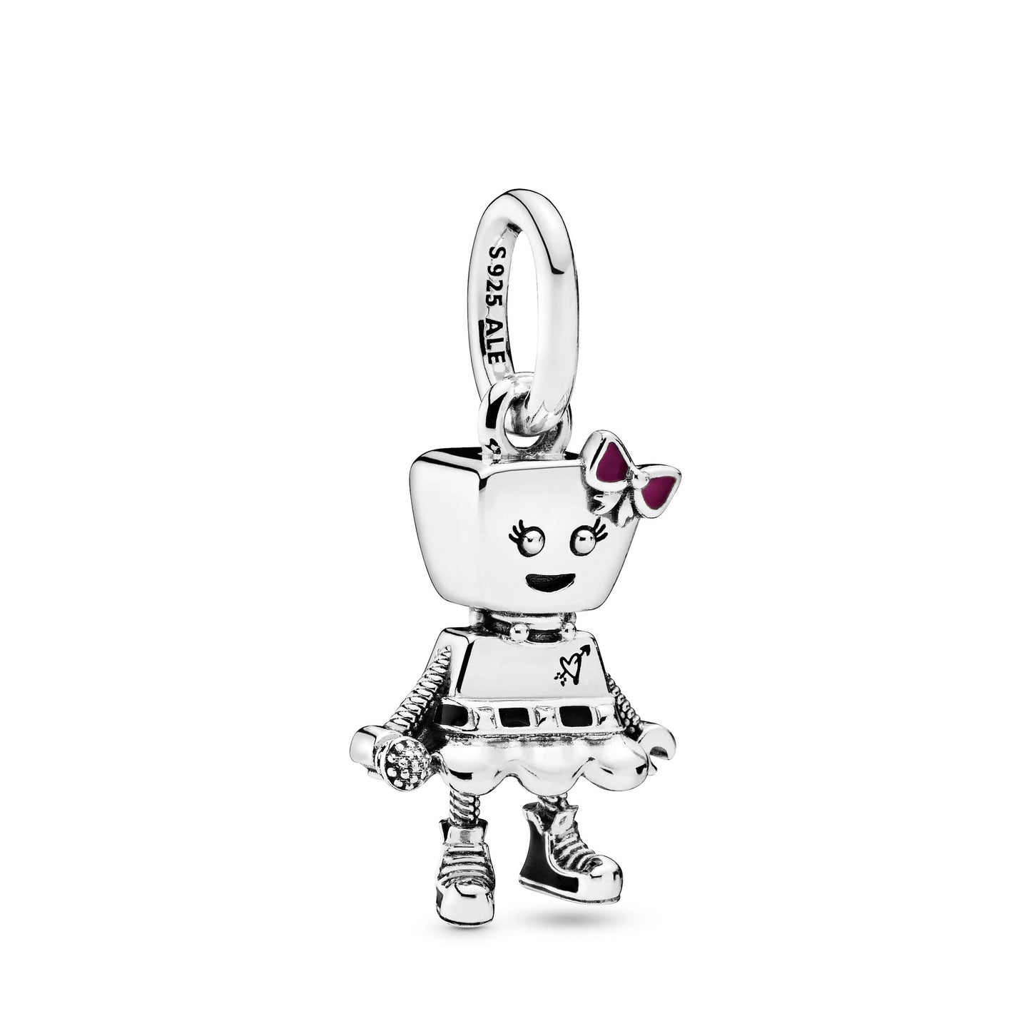 Pandora Bella Bot Punk Band Dangle Charm