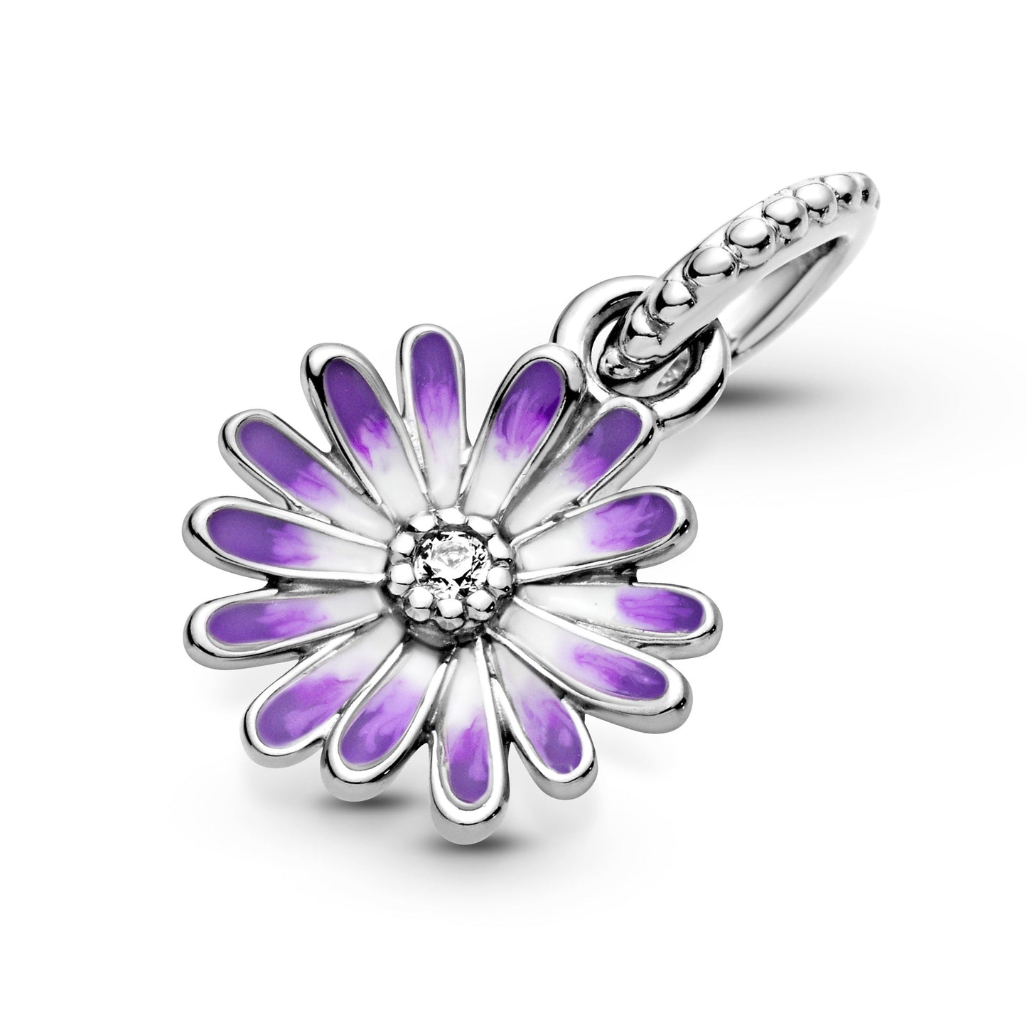 Pandora Purple Daisy Dangle Charm