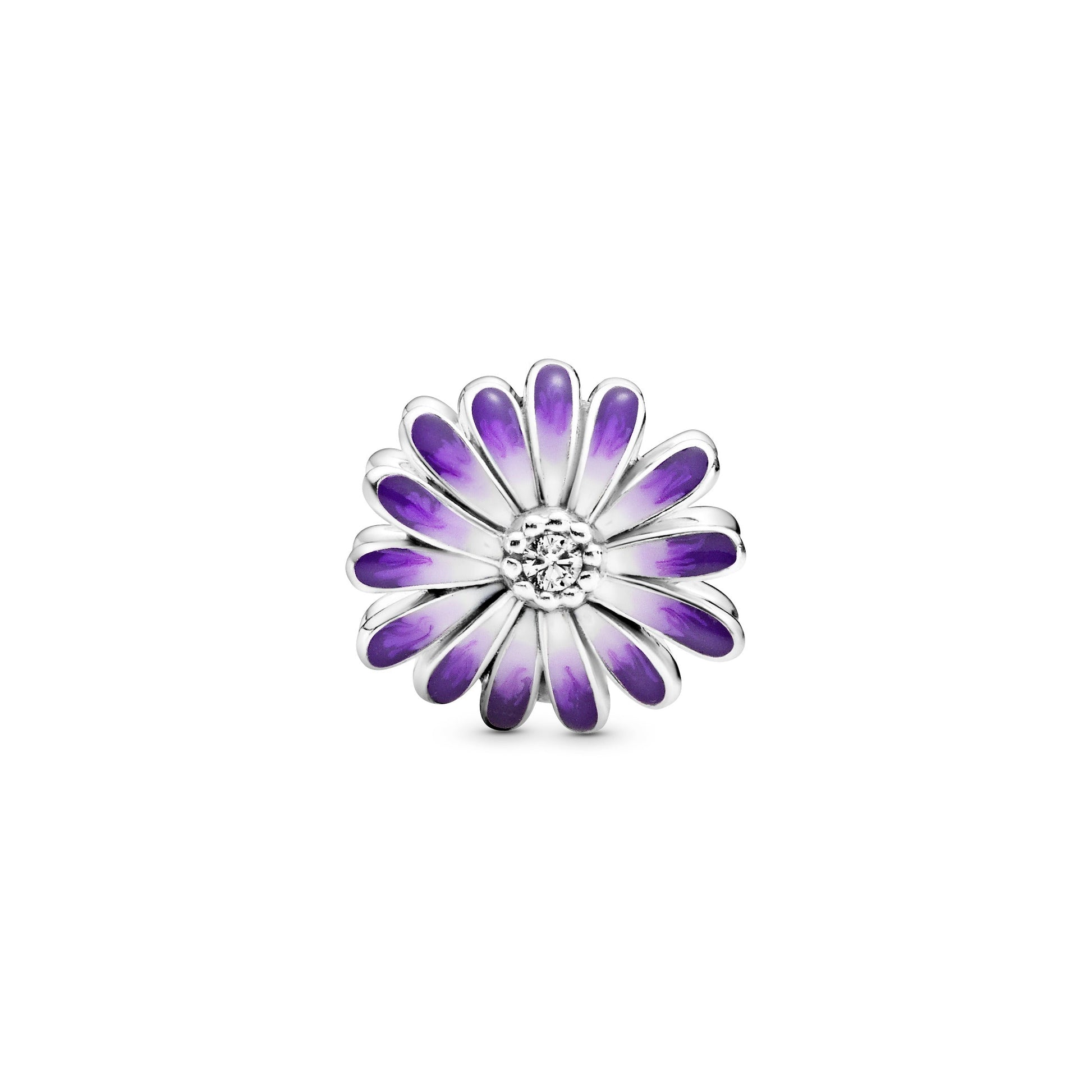 Pandora Purple Daisy Charm