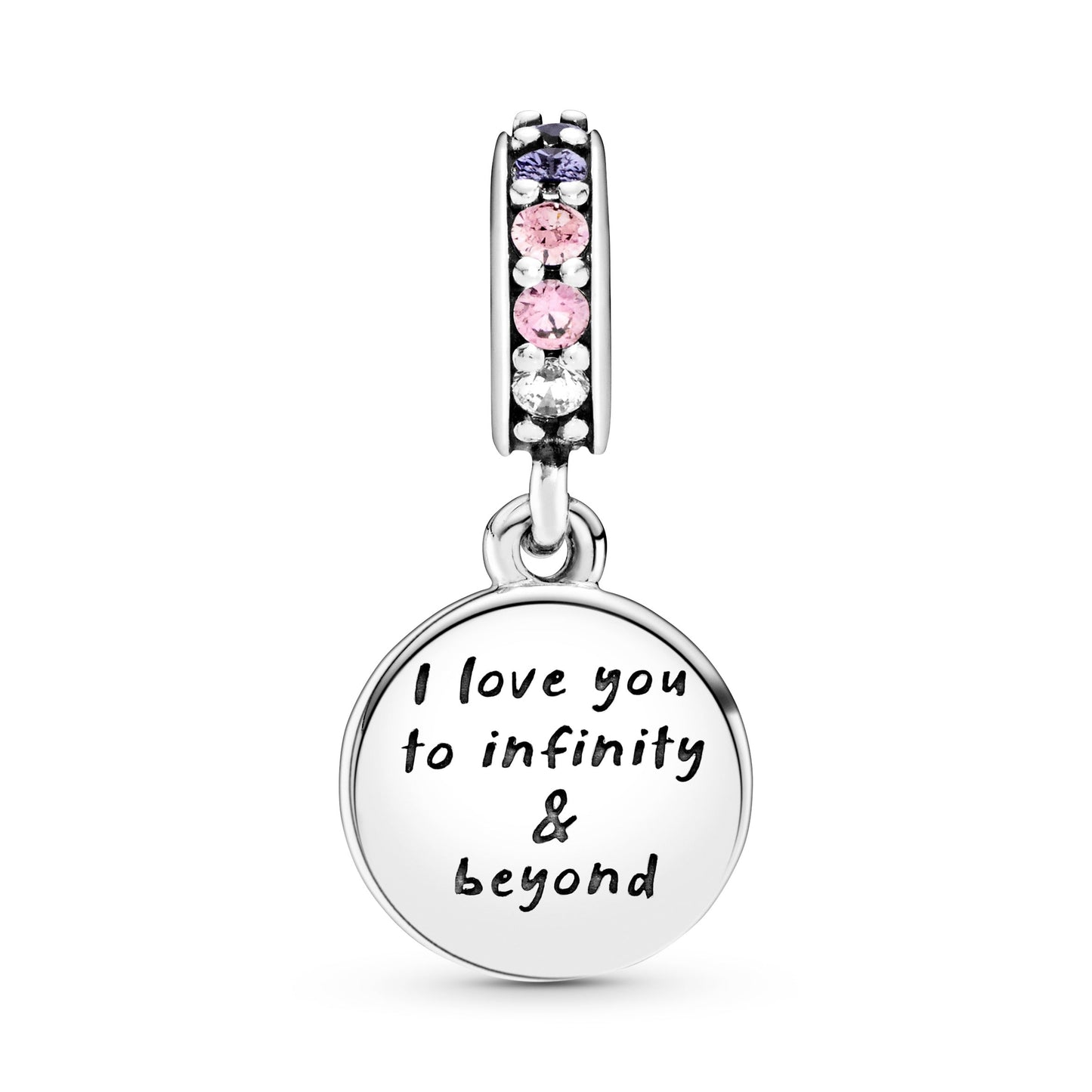 Pandora Glittering Infinity Hearts & Stars Dangle Charm