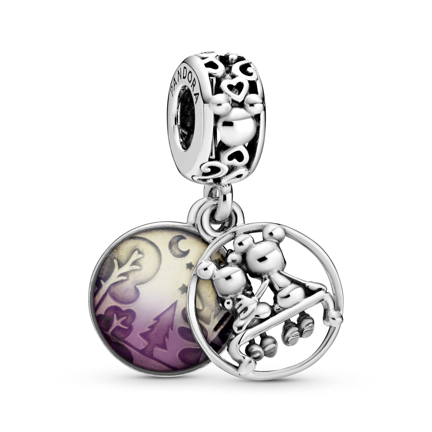 Pandora Disney Mickey Mouse & Minnie Mouse Happily Ever After Dangle Charm