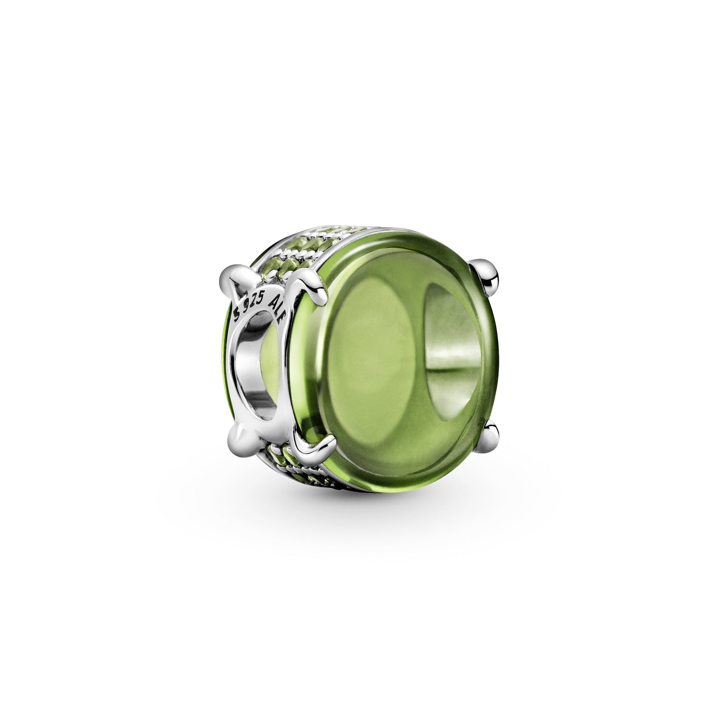Pandora Green Oval Cabochon Charm
