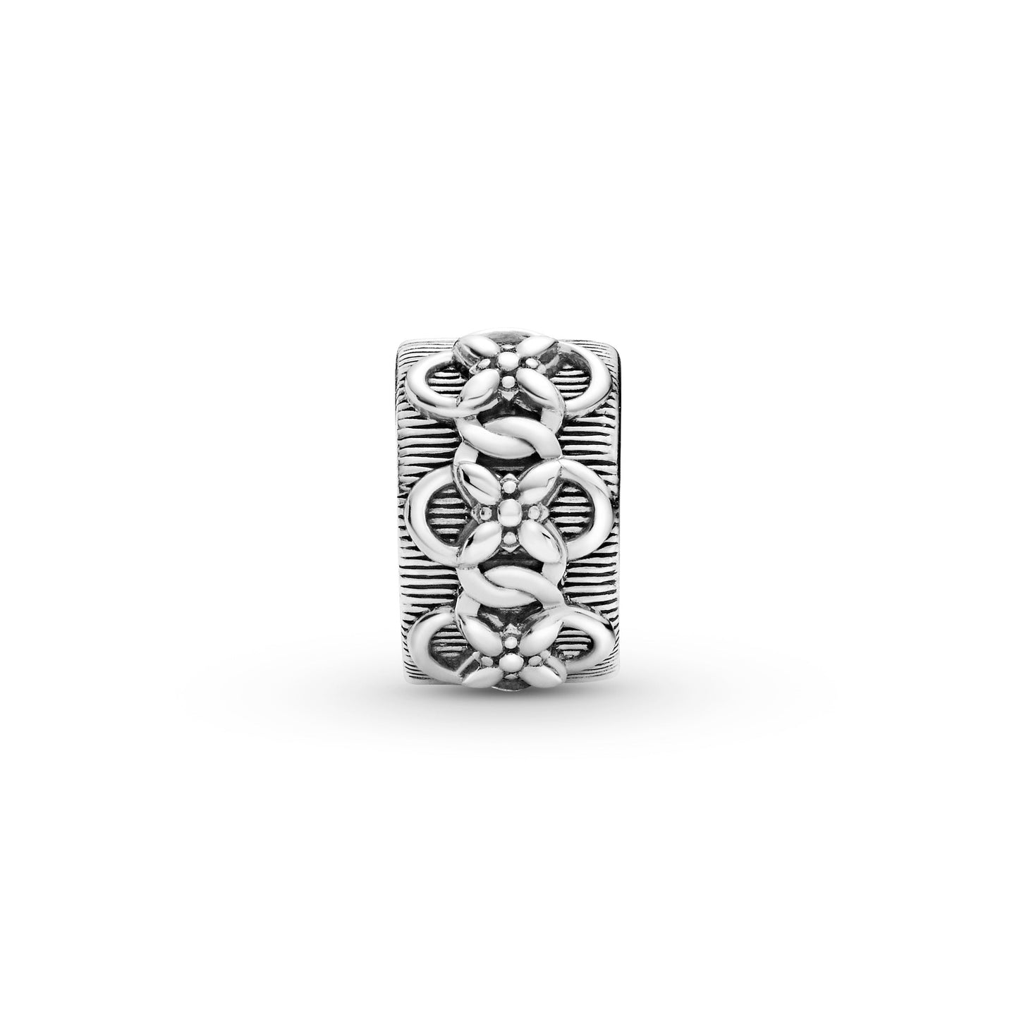 Pandora Flower Pattern Clip Charm