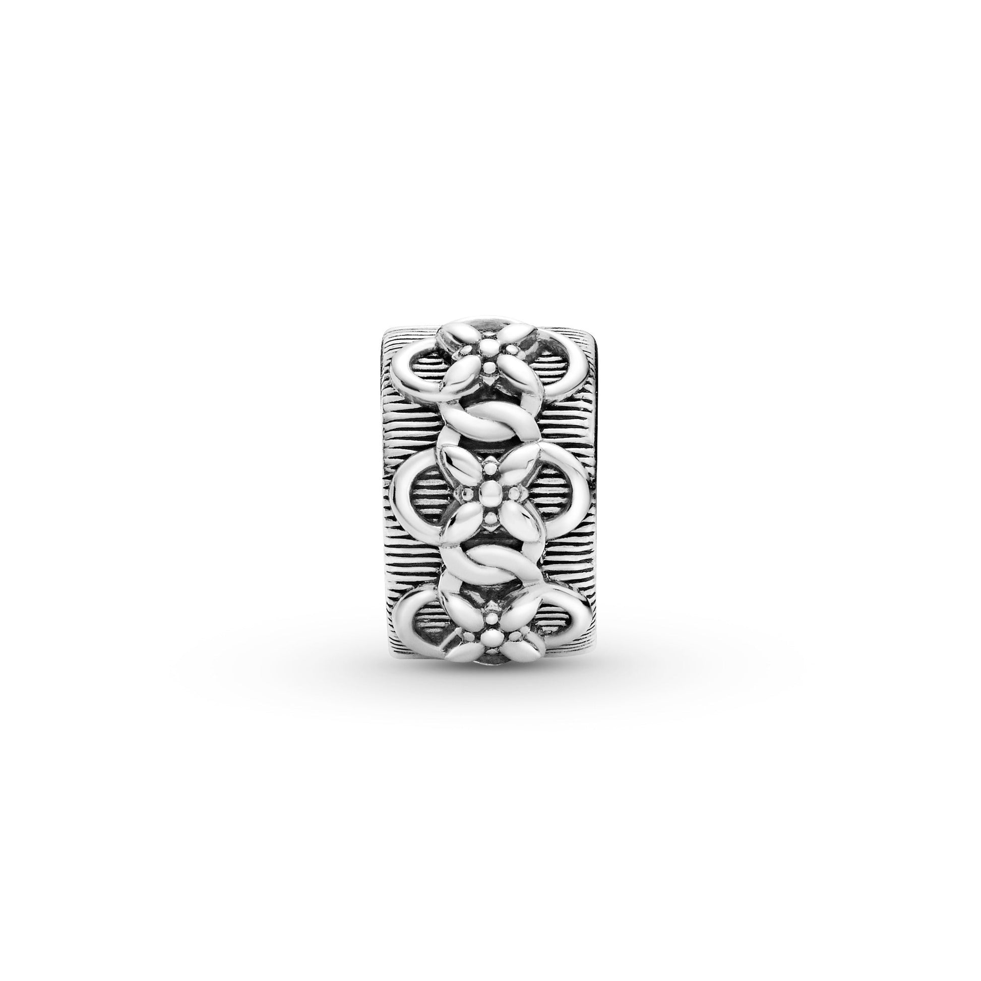 Pandora Flower Pattern Clip Charm