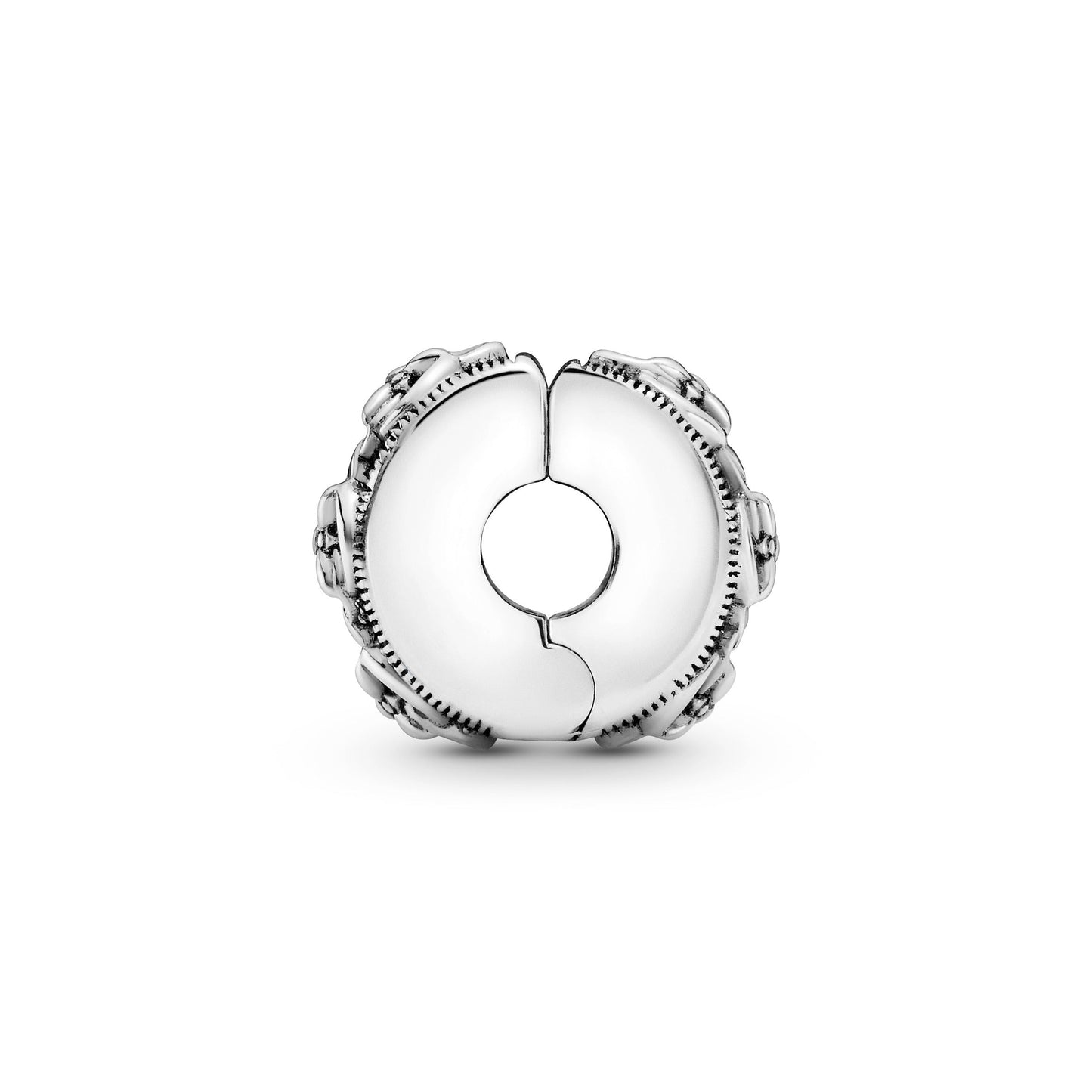 Pandora Flower Pattern Clip Charm