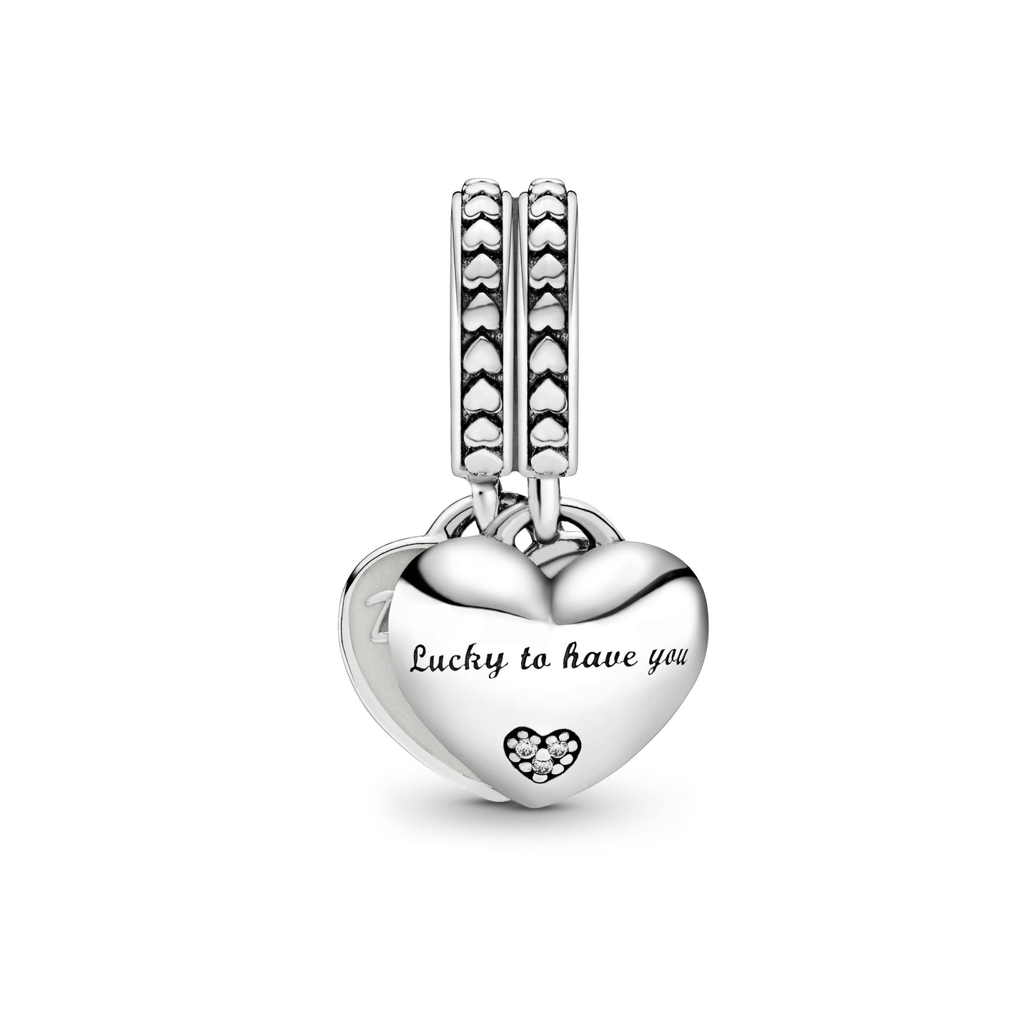 Pandora Daughter- & Mother in Law Split Dangle Charm