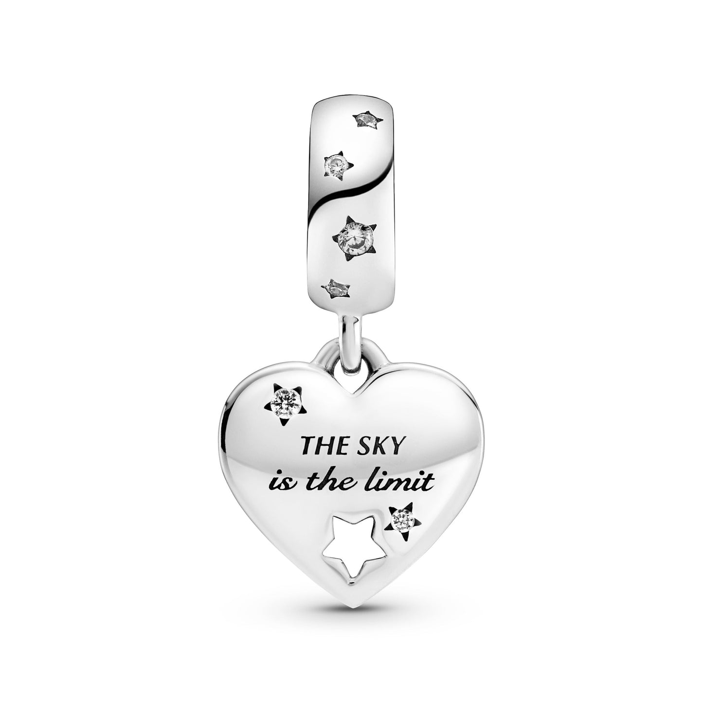 Pandora Congratulations Heart & Stars Dangle Charm