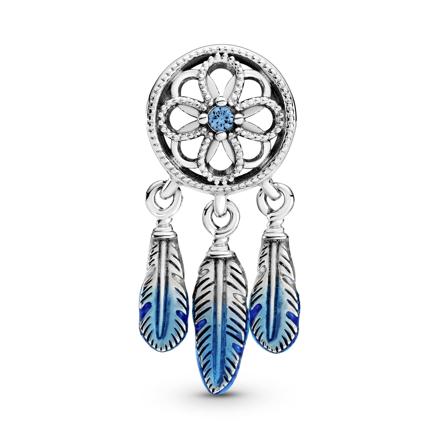 Pandora Blue Dreamcatcher Charm