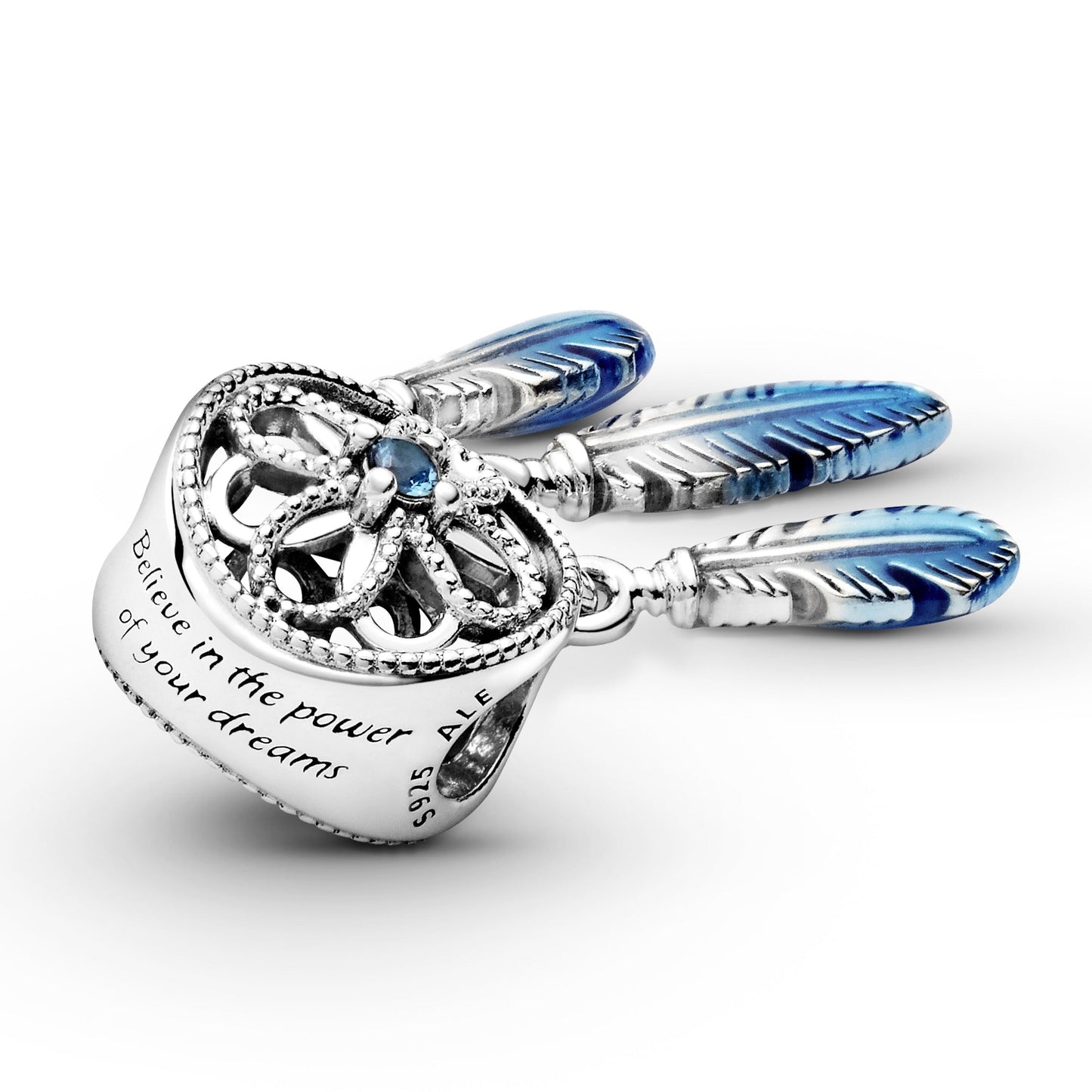 Pandora Blue Dreamcatcher Charm