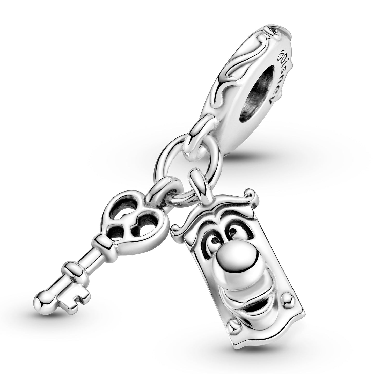 Pandora Disney Alice in Wonderland Key & Door Knob Dangle Charm