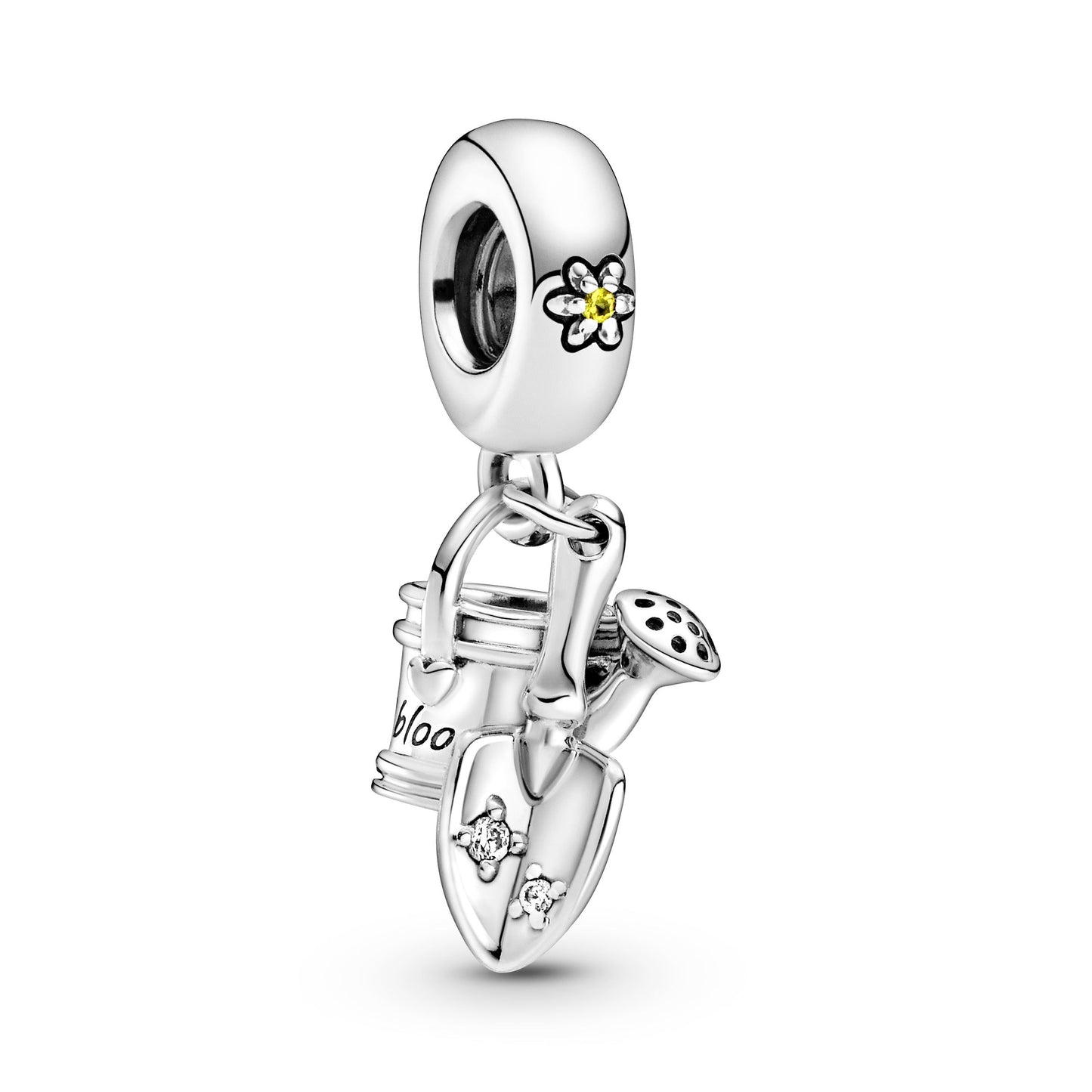 Pandora Watering Can & Trowel Dangle Charm