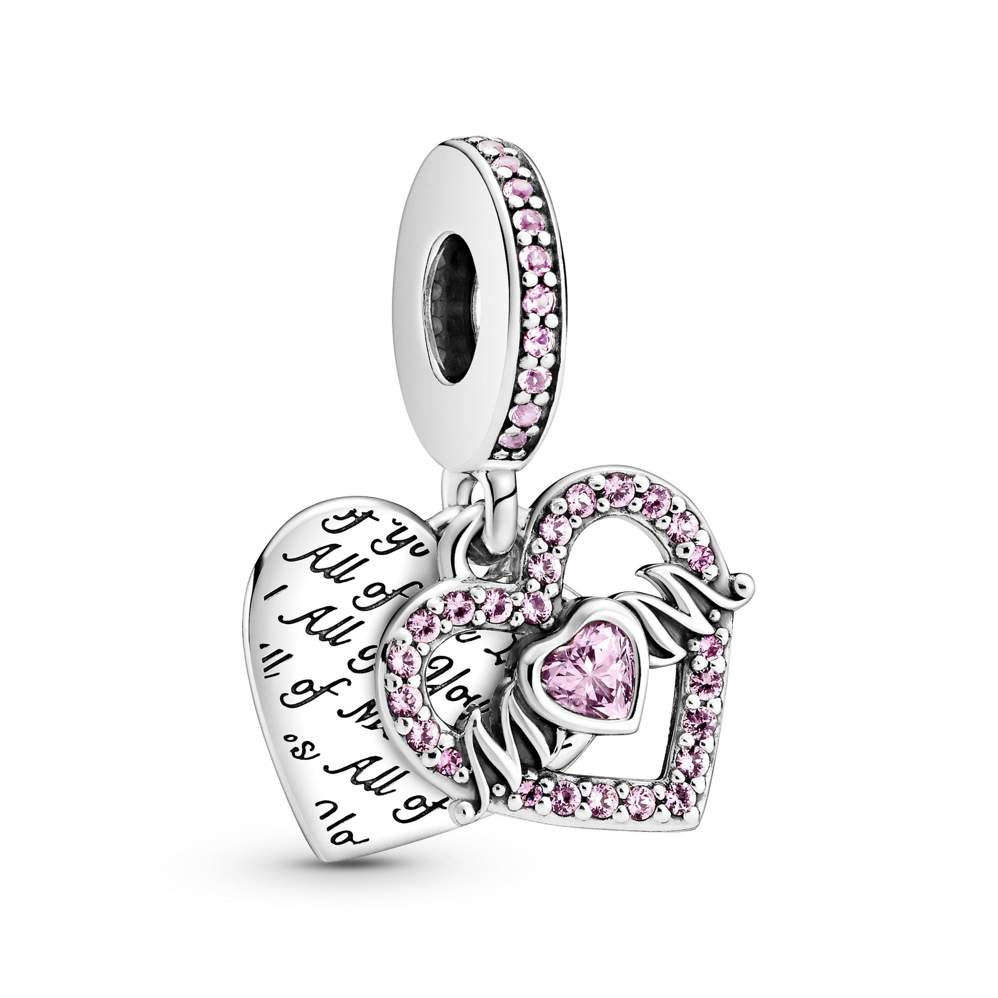 Pandora Heart & Mum Dangle Charm