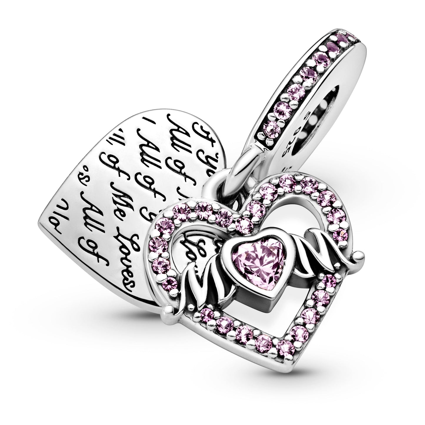 Pandora Heart & Mum Dangle Charm