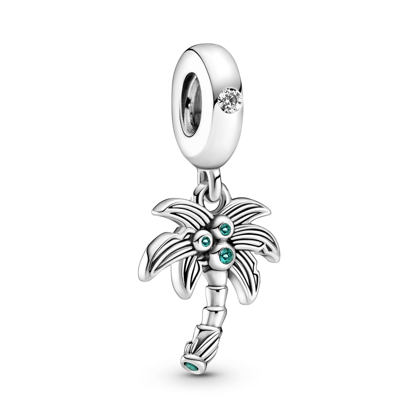 Pandora Palm Tree & Coconuts Dangle Charm