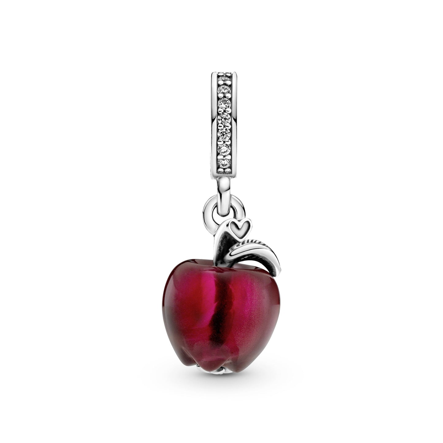 Pandora Murano Glass Red Apple Dangle Charm