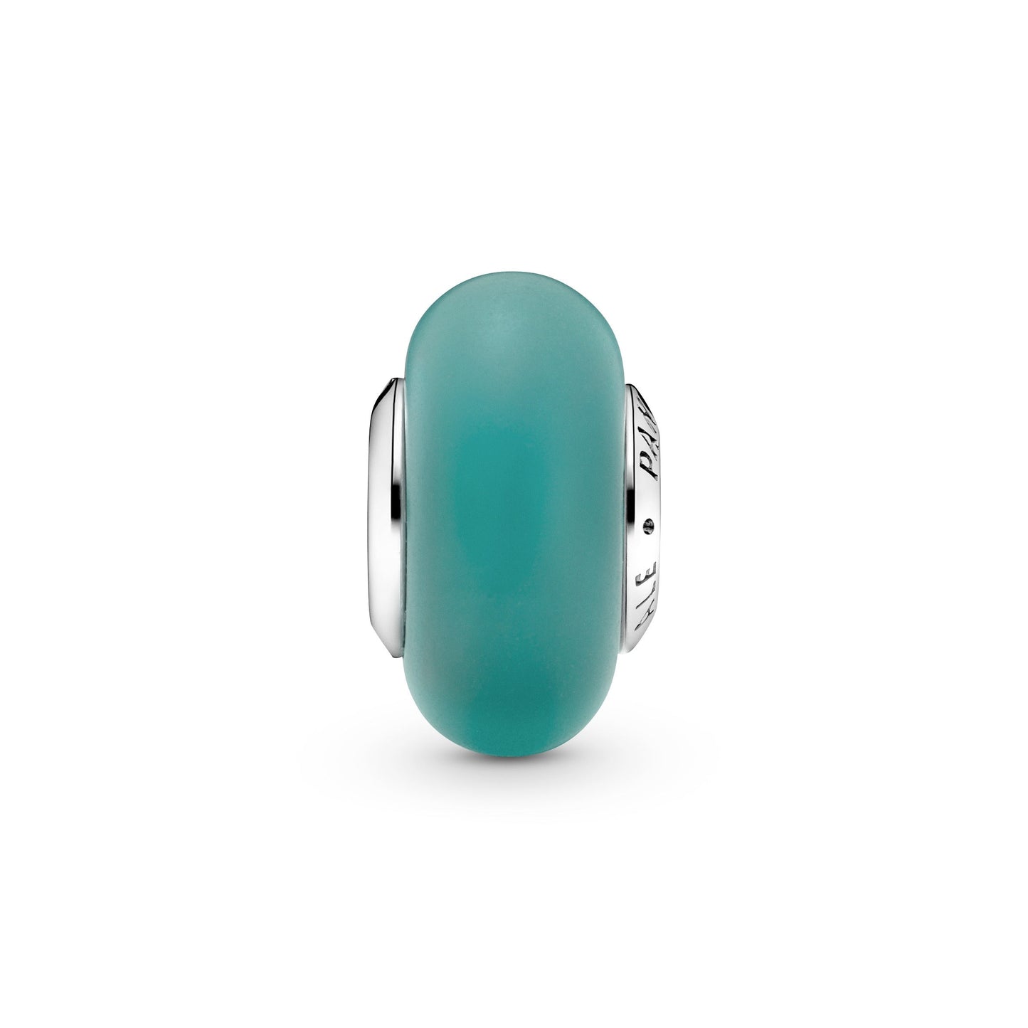 Pandora Matte Green Murano Glass Charm