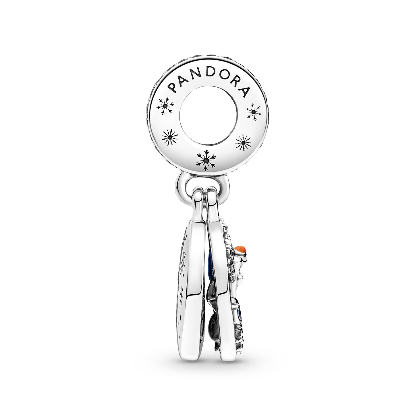 Pandora Disney Frozen Snow Olaf Double Dangle Charm