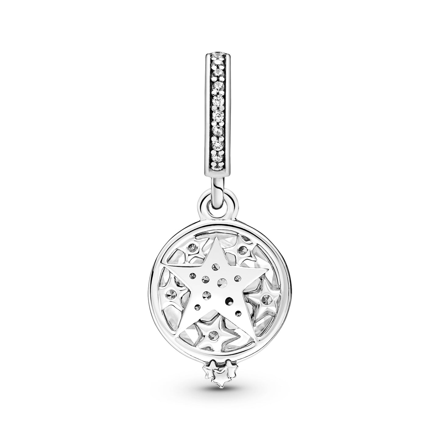 Pandora Magnified Star Double Dangle Charm