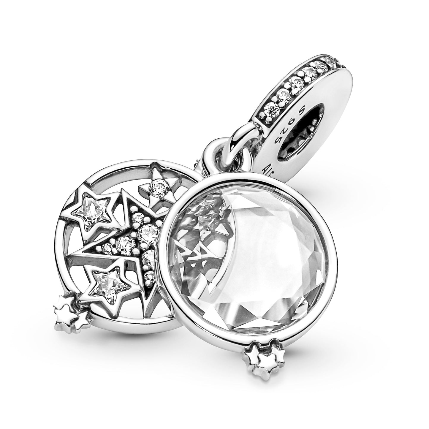 Pandora Magnified Star Double Dangle Charm