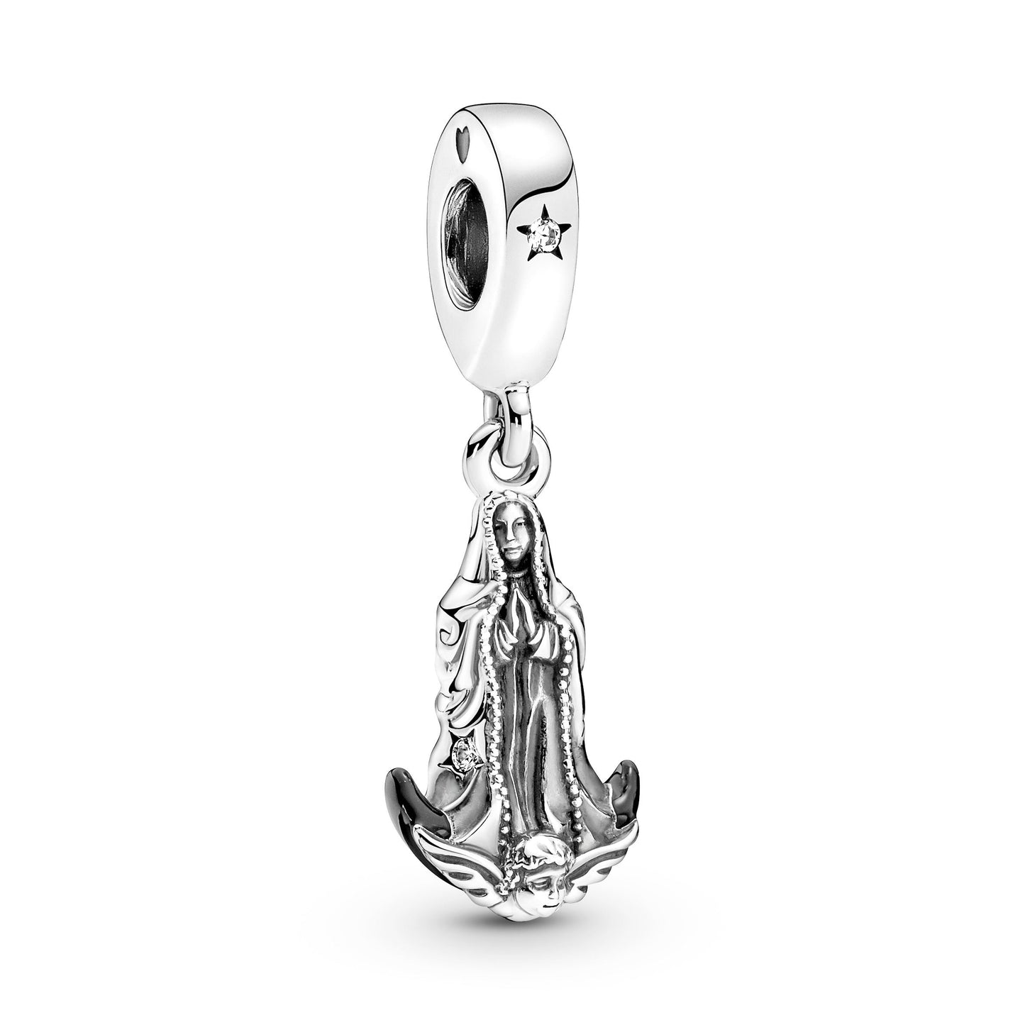 Pandora Virgin of Guadalupe Motif Dangle Charm