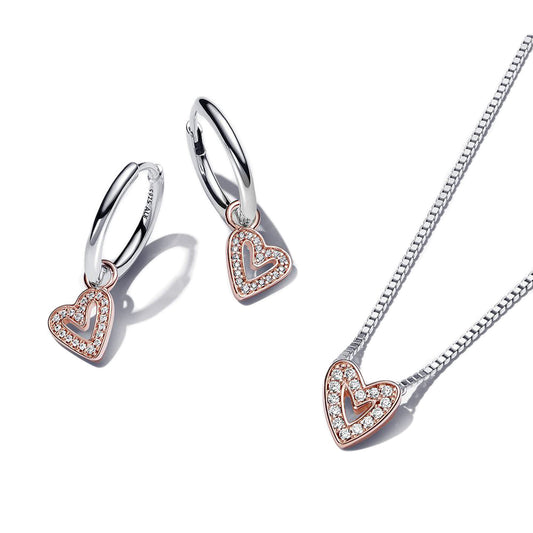 Pandora Freehand Heart Gift Set