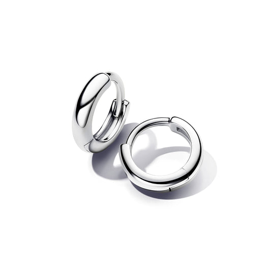 Pandora Round Hoop Earrings